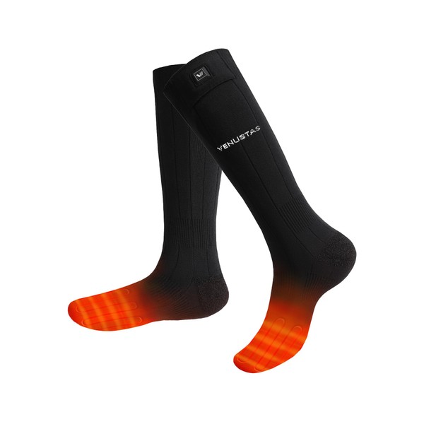 Venustas Heated Socks for Men Women, Rechargeable Heated Socks For