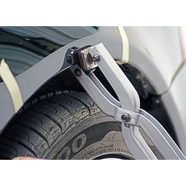 Eastwood Front Fender Finisher Forming & Lip Roller Rolling Fix Up Auto Hand Manual Tool With Two Extra Rubber Pads