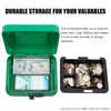 KYODOLED Cash Box with Combination Lock,Safe Metal Box for Money,Storage