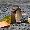 WOCCI 18mm Retro Leather Watch Strap for Men and Women,