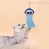 Andiker Cat Wand Toy, 35 Inches Flexible Cat Stick with