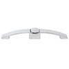 RV Push Button Pull Handle Latch Lock Arc Shape Glossy