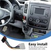 INGQI Car Radio Stereo Wiring Harness Adapter Converter Fit for