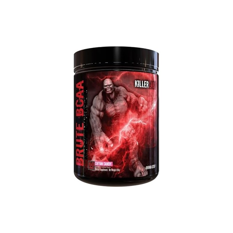 Genérico Killer Brute BCAA 60 Servicios (Cotton candy)