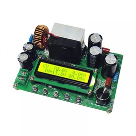 Boost Module, DC-DC 800 W 12 A Step-up Converter, 10 V-65 V to 12 V-120 V Voltage Regulator Constant Current Power Supply Module Solar MPPT Charging LCD1602