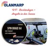 Olanmarp Spin Braid X Colour Chartreuse 250 m - Braided