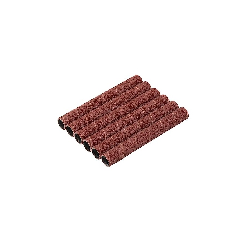 Draper 08364 Aluminium Oxide Sanding Sleeves, 12.7 x 115mm, 80