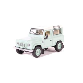 Oxford Diecast 76LRDF007HE Land Rover Defender 90 Station Wagon Grasmere Green (Heritage)