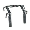 CAMTREE Hunt 19mm/15mm Rosette Handle Set (CH-1915-RH) Comfortable Handgrip Support for Rod Rail, Camera Shoulder Rig Kit