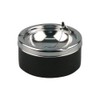 HA Tilt Ashtray Chrome / Black Matt 11 cm 132