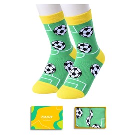 HAPPYPOP Soccer Gifts For Boys Girls Kids - Gifts For Soccer Lovers Players, Preteen Tween Gifts, Kids Boys Girls Soccer Socks