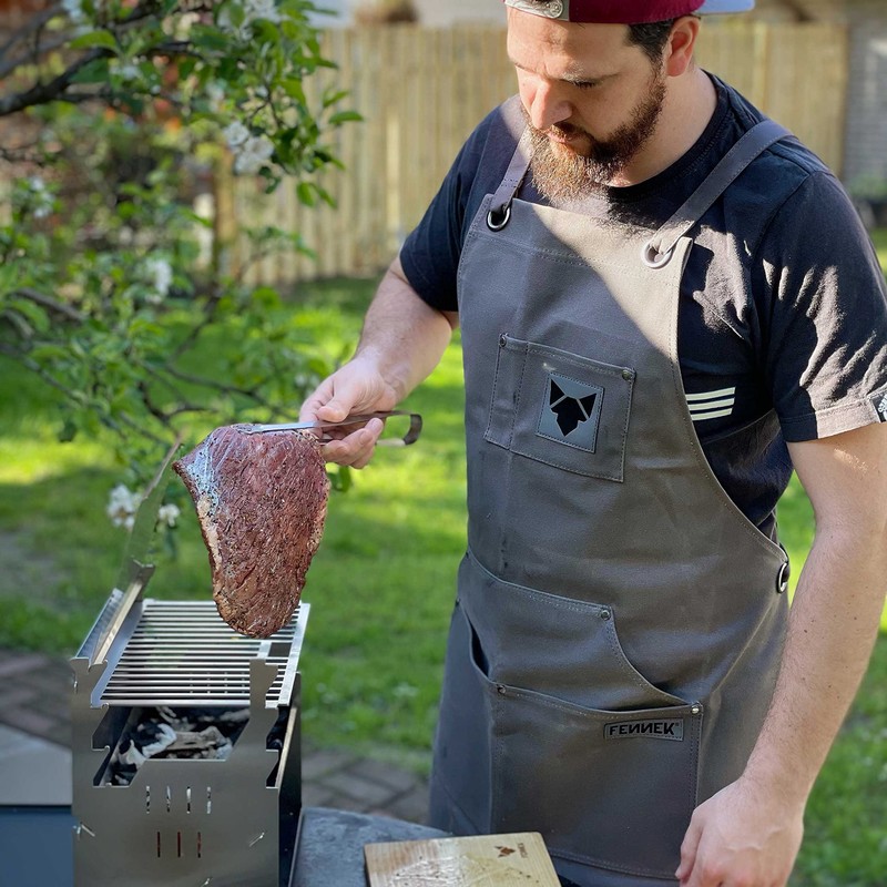 FENNEK BBQ Apron | High Quality | With Wax Coating