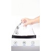 TSA-Approved Leakproof Toiletry Bags 4-Pack Clear Zipper Pouches for Liquids,