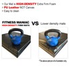 Fitness Maniac Folding Exercise Mat Panel Gym Mats with Carrying