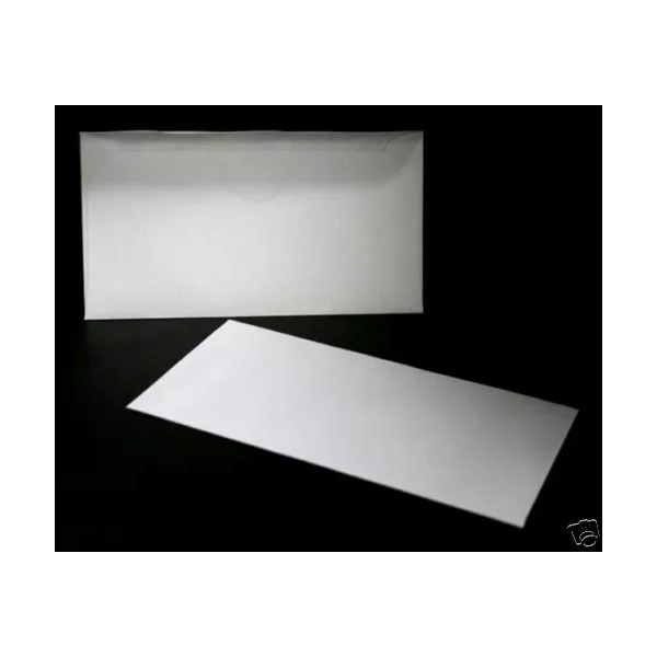 envelopes perforated circle Lot of 5000 white offering envelopes 3.5"x6.5"