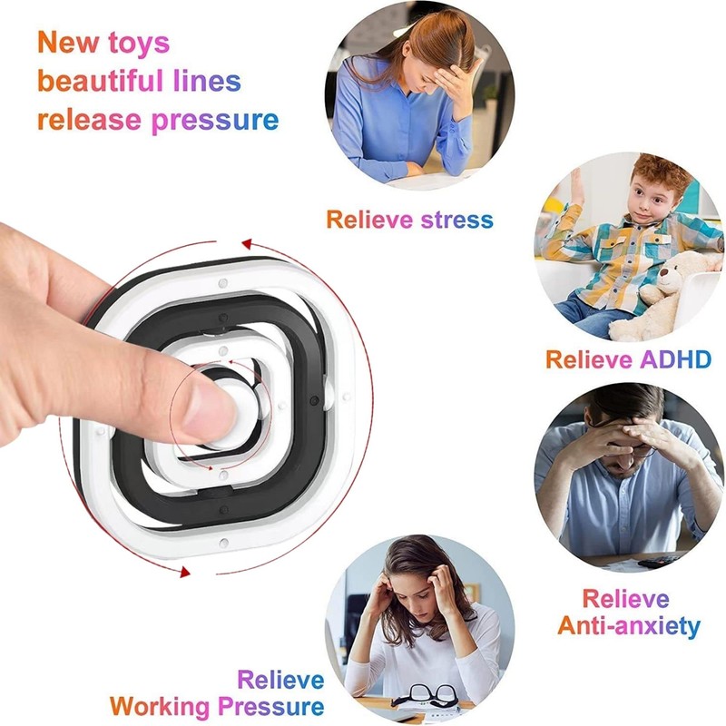 Yeefunjoy Fidget Toy 3D - Infinite Fidget Toys Gift for