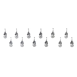 Comet Busters Traditional Designer Black Bindi