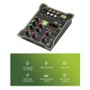 Audio Mixer, 5-Channel Compact Audio Mixer Sound Mixing Console 48V