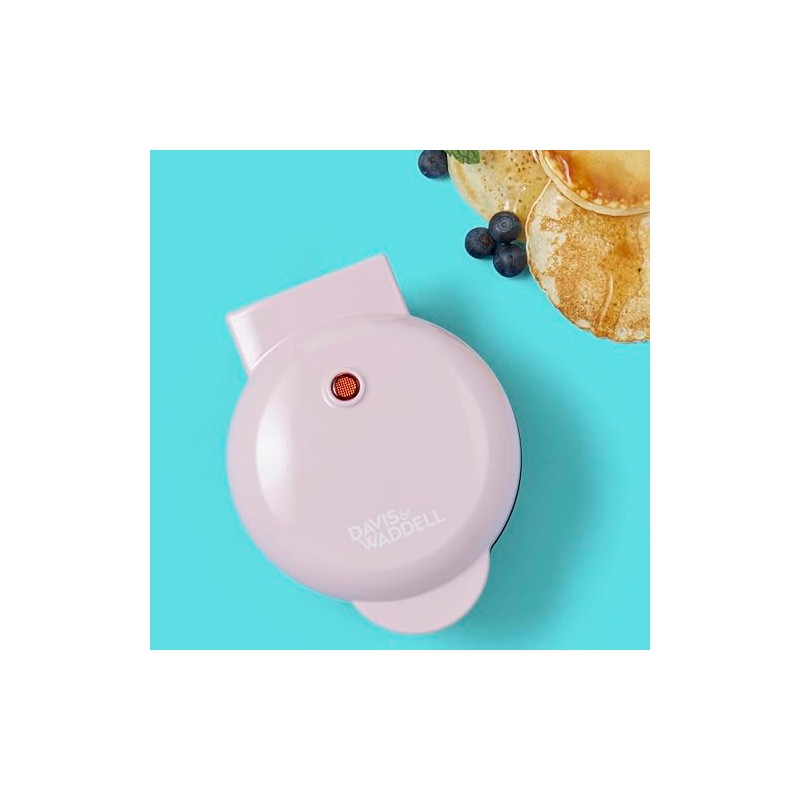 Davis & Waddell Electric Mini Pancake Maker, Pink