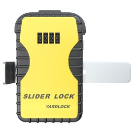 Keyless Garage Door Slider Lock – Secure Garage Door Deadlock – Residential or Commercial​ (1 Pack)