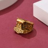 FaithHeart Men's Finger Ring, Thor's Hammer Ring with Rune, Retro