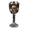 Puckator Decorative Skull with Chains Goblet I Skull Themed -