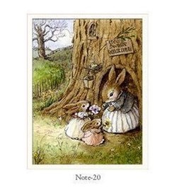 Wee Forest Folk Note-20 - Home Sweet Bunnies Note Cards Set of 6