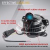 Bricologht 4PCS 7" LED Headlight & 4'' Fog Light Combo