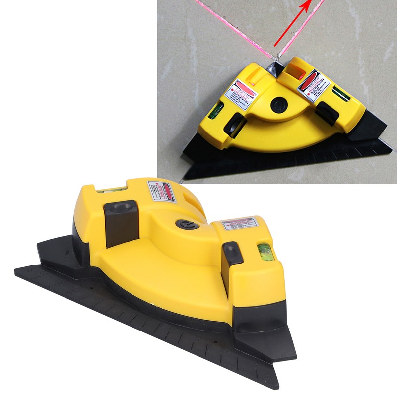 Laser Line Projection Level 90 Degree Right Angle Vertical Horizontal