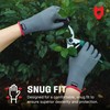 NoCry Gardening Gloves for Women with Strong Grip and Touchscreen