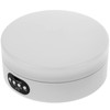 PrimeMatik - Electric Turntable 16 cm White with LED Lighting