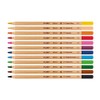 Caja 12 lápices de Colores con mina Grande Ø3,3 mm