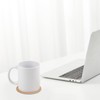 100 PCS self Adhesive Cork for Coasters Bulk,4 inches Coaster