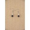 Garnet & Clear Quartz Earrings