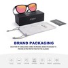 JFXQDR Polarized Sunglasses for Men and Women, XL Square Sun