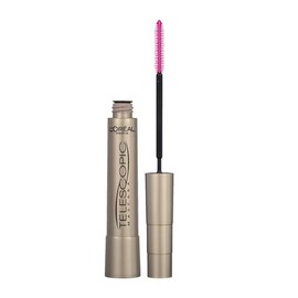 L'Oréal Paris - Máscara alargadora original telescópica Makeup, color negro y marrón, 0.27 onzas líquidas