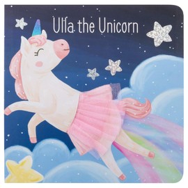 Stephen Joseph, Unicorn Board Book + Small Unicorn Plush Doll Set (AM1185)