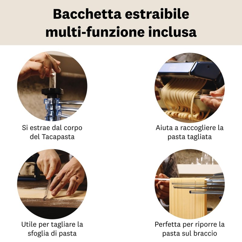 MARCATO Pasta Drying Rack, Clear