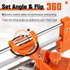 Blosail 2-in-1 Chainsaw Sharpener Kit with Round & Flat Files