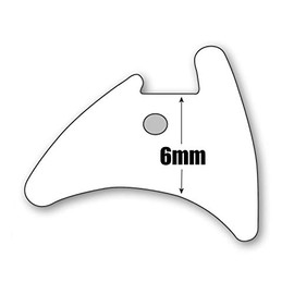 uPVC Window & Door Gasket Seal Double Glazing Wedge Rubber Repair Seal W006 White 6mm (Per Metre)