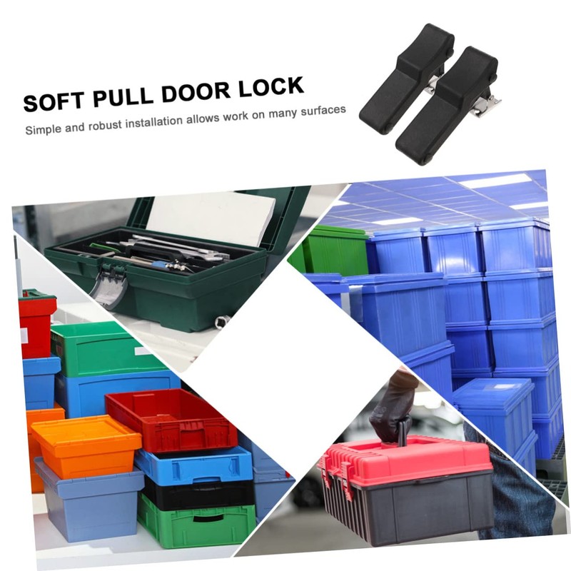 Tofficu 2PCS Lightweight Latch Lock Toggle Catch Durable Clamp Hasp