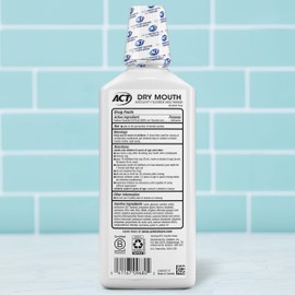 ACT Dry Mouth Anticavity Zero Alcohol Fluoride Mouthwash 18 fl. oz. Soothing Mint