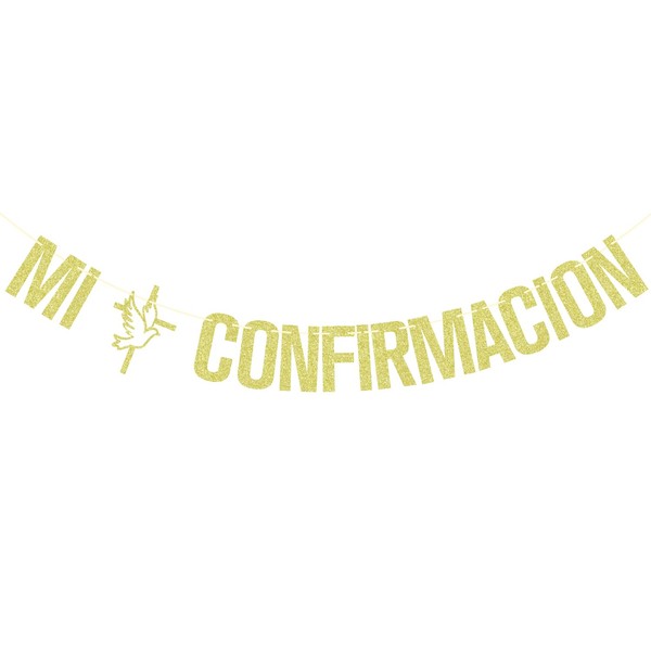 Mi Confirmacion Banner,My Baptism Garland, Mi Bautizo, On Your Christening,
