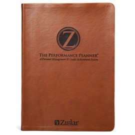 The Performance Planner | Leatherette Edition | By Zig Ziglar | Daily Planner Journal and For Daily Weekly Monthly and Yearly Goal Setting And Achieving