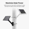 Holicfun Universal Solar Panel Pole Mount for Ring, Eufy, Arlo,
