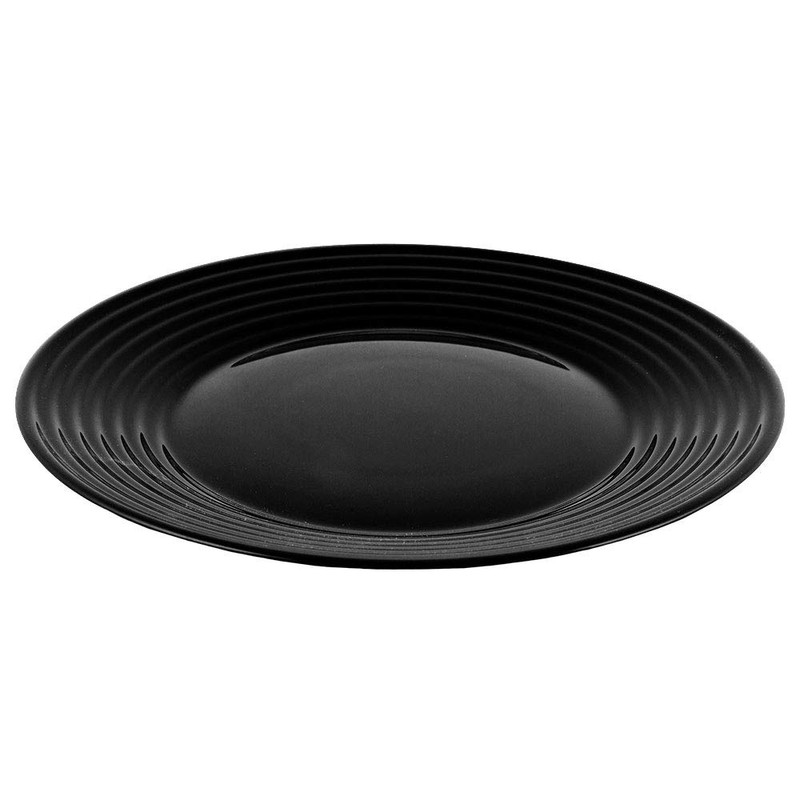 Arcoroc ARC L7611 Harena Flat Plate, 25 cm, Opaline Glass,