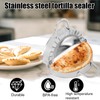 Penitue Tortilla Sealer, 6 Inch Diameter Stainless Steel Tortilla Press