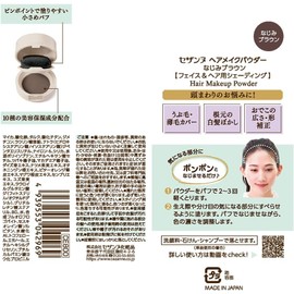  Cezanne Hair Makeup Powder Familiar Brown 4.0g Hair Color Spoofing Powder