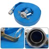 HOSTIC 2" x 100ft PVC Lay Flat Discharge Hose With
