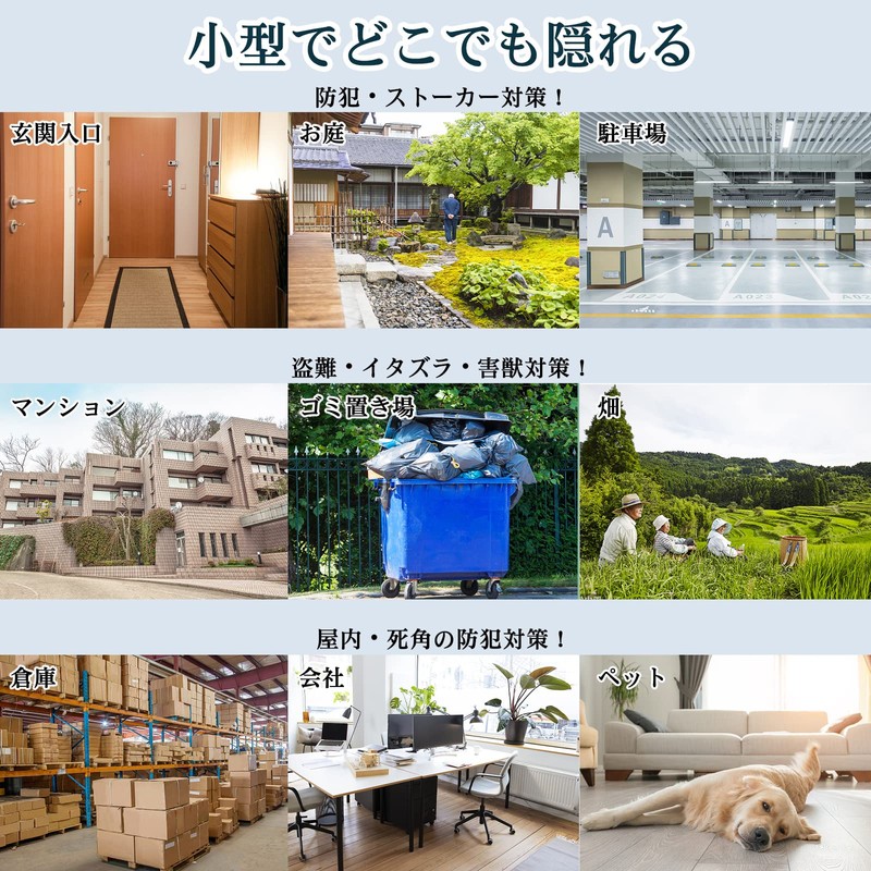 Hapimp Security Camera, Small, Trail Camera, PSE Certified, 24 Megapixels,